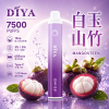 DIYA 一次性電子煙 7500口 13mL 1.2Ω網狀芯 Type-C充電【21種口味】