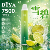 DIYA 一次性電子煙 7500口 13mL 1.2Ω網狀芯 Type-C充電【21種口味】