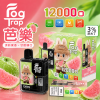 Fog Trap 12000口 一次性電子煙 聯名款 雙檔調壓 LCD顯示 Type-C充電【20種口味】