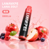 LANA 納拉 ZOLT 一次性電子煙 8000口 15mL 1.2Ω網狀芯 型別-C可充電【22種口味】