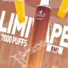 LIMI 哩咪 辣妹 一次性電子煙 7000口 8mL 1.1Ω雙網MESH芯【16種口味】