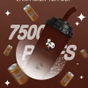 VAKA 奶茶杯 一次性電子煙 7500口 15mL 鋁合金機身 型別-C充電【12種口味】