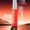 XIAOKE 梟客 口紅款 一次性電子煙｜8500口 8.5ml 氣流可調 Type-C充電【20種口味】