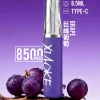 XIAOKE 梟客 口紅款 一次性電子煙｜8500口 8.5ml 氣流可調 Type-C充電【20種口味】
