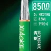 XIAOKE 梟客 口紅款 一次性電子煙｜8500口 8.5ml 氣流可調 Type-C充電【20種口味】