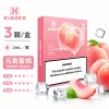 煙彈-XIAOKE-梟客-五代菸彈-蜜桃口味 XIAOKE 梟客 五代通用替換式煙彈 2.0mL 陶瓷芯 兼容五/六代主機 【24種口味】