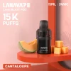 LANA 15000口 旗艦款 拋棄式電子煙 15ml大容量 智能雙顯螢幕 Type-C快充【15種口味】
