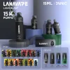 LANA 15000口 旗艦款 拋棄式電子煙 15ml大容量 智能雙顯螢幕 Type-C快充【15種口味】