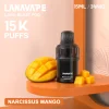 LANA 15000口 旗艦款 拋棄式電子煙 15ml大容量 智能雙顯螢幕 Type-C快充【15種口味】