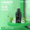 LANA 15000口 旗艦款 拋棄式電子煙 15ml大容量 智能雙顯螢幕 Type-C快充【15種口味】