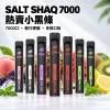 鯊克 SALT SHAQ 小黑條 拋棄式電子煙｜7000口 500mAh 1.0Ω霧化芯｜19種口味