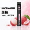 鯊克 SALT SHAQ 小黑條 拋棄式電子煙｜7000口 500mAh 1.0Ω霧化芯｜19種口味