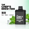 CHEF' BREW 廚師佳釀 7000口 拋棄式電子煙｜3ml防漏磁吸 Type-C快充【7種口味】