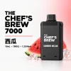 CHEF' BREW 廚師佳釀 7000口 拋棄式電子煙｜3ml防漏磁吸 Type-C快充【7種口味】